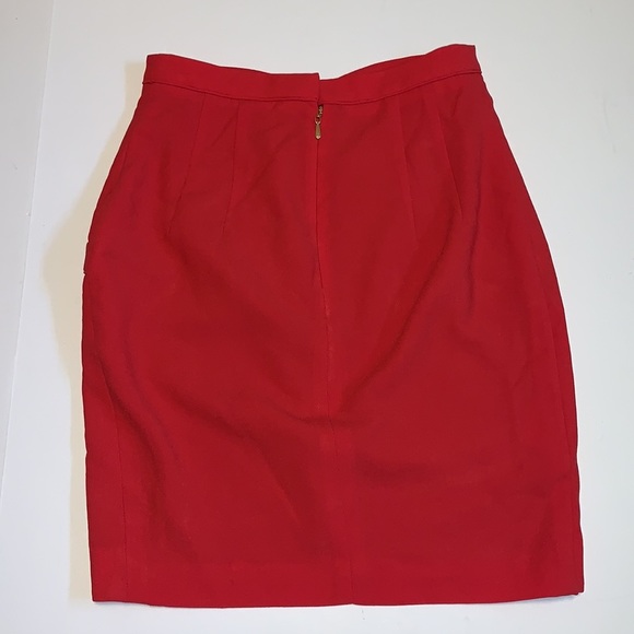 Anthropologie Leifsdottir Red Petal Skirt - Women’s Size 4 - Picture 3 of 6